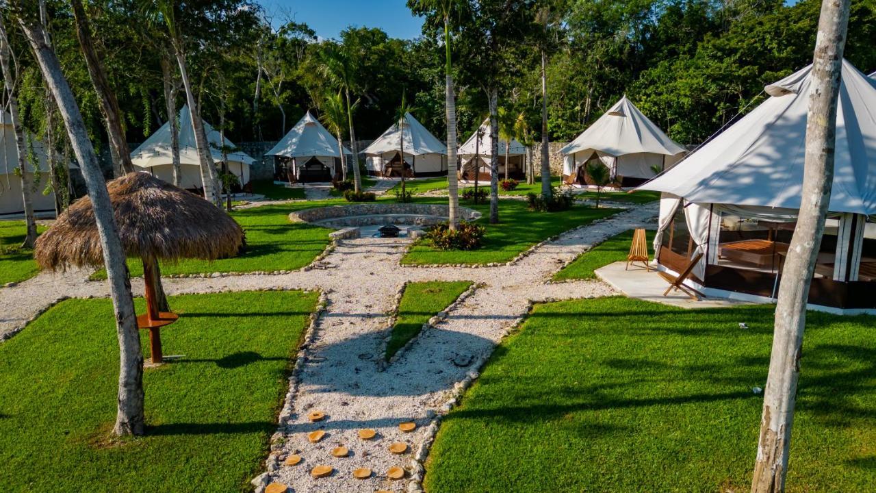Xakluum Eco Glampings Hotel Puerto Morelos Kültér fotó