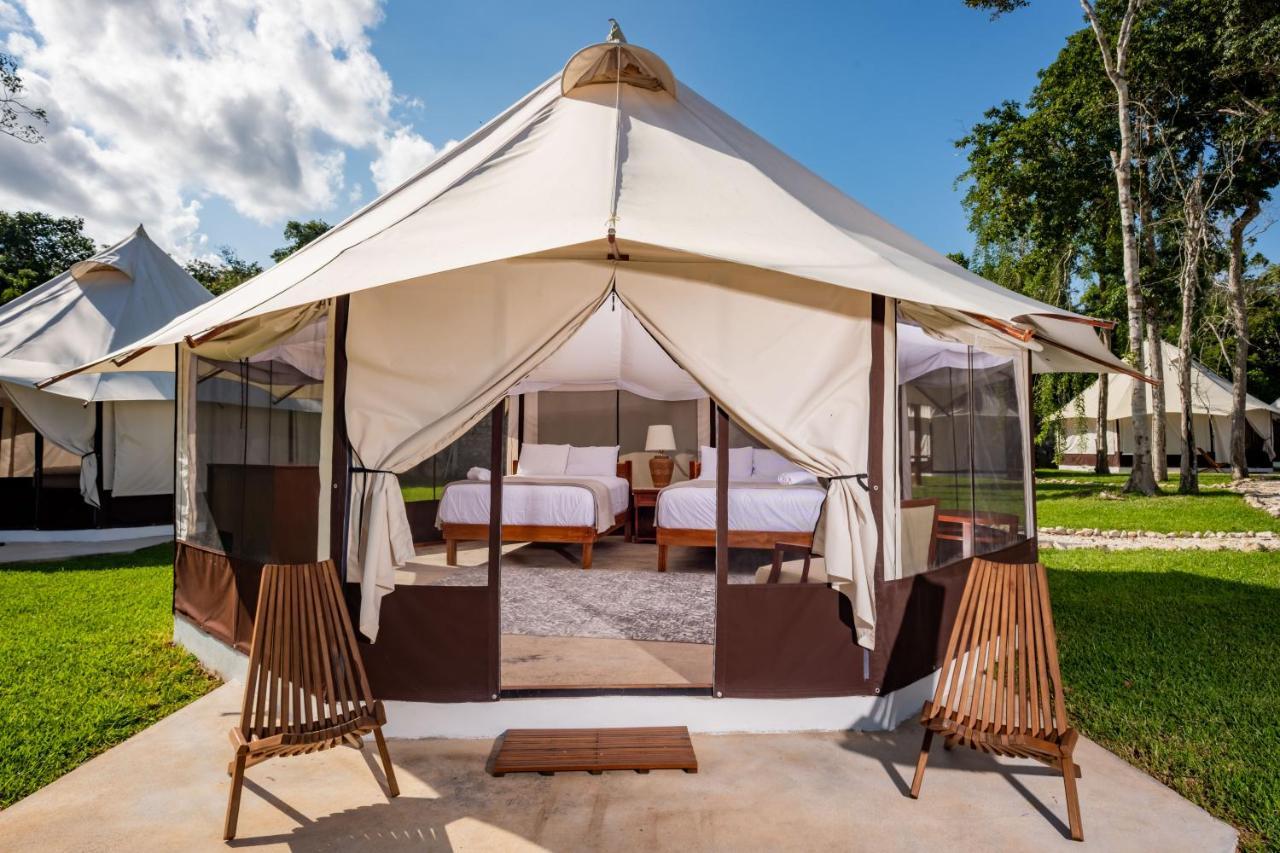 Xakluum Eco Glampings Hotel Puerto Morelos Kültér fotó