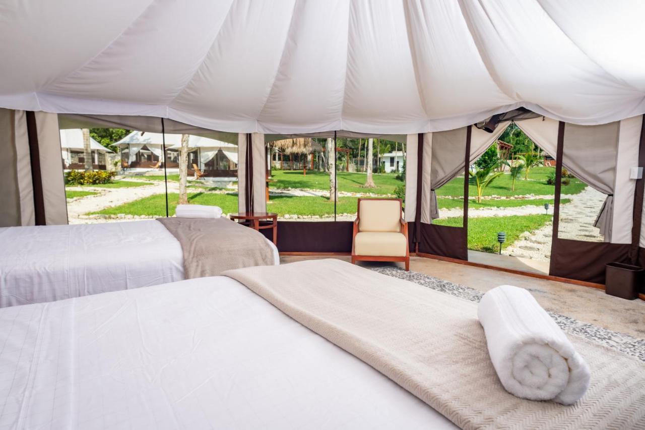 Xakluum Eco Glampings Hotel Puerto Morelos Kültér fotó