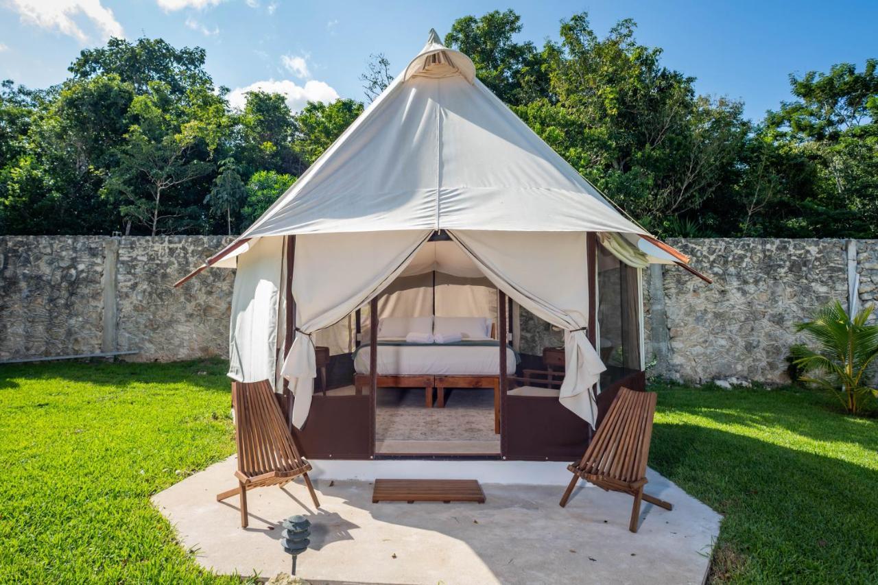 Xakluum Eco Glampings Hotel Puerto Morelos Kültér fotó