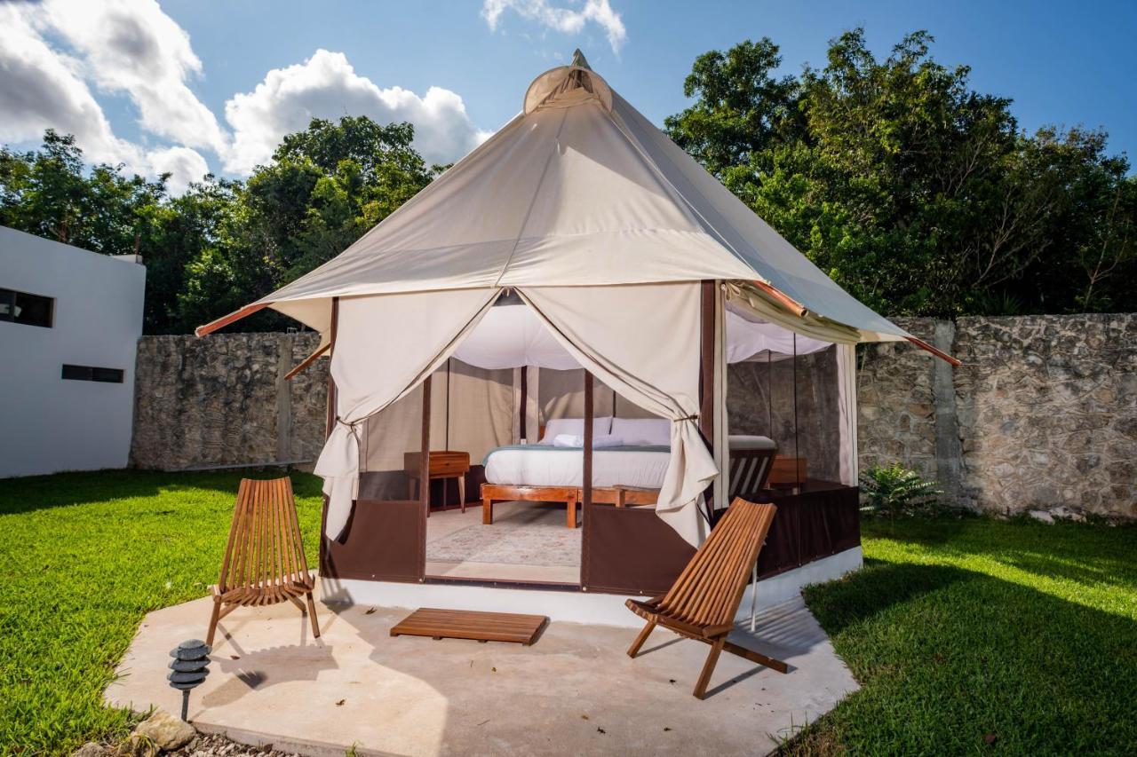 Xakluum Eco Glampings Hotel Puerto Morelos Kültér fotó
