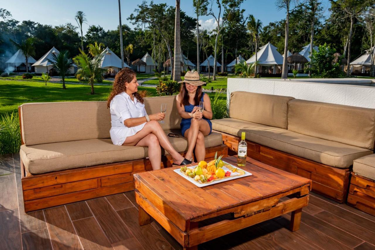 Xakluum Eco Glampings Hotel Puerto Morelos Kültér fotó