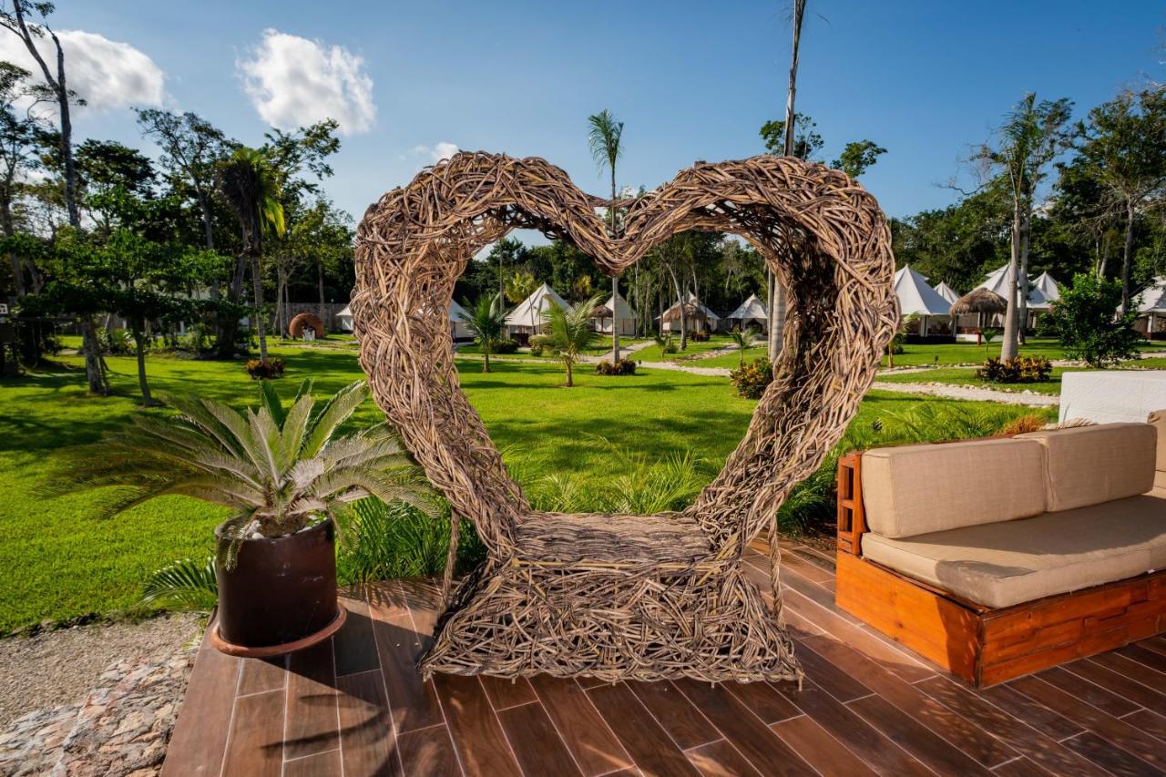 Xakluum Eco Glampings Hotel Puerto Morelos Kültér fotó