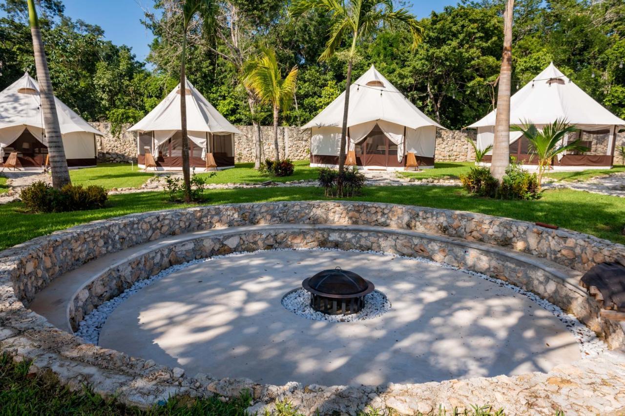 Xakluum Eco Glampings Hotel Puerto Morelos Kültér fotó