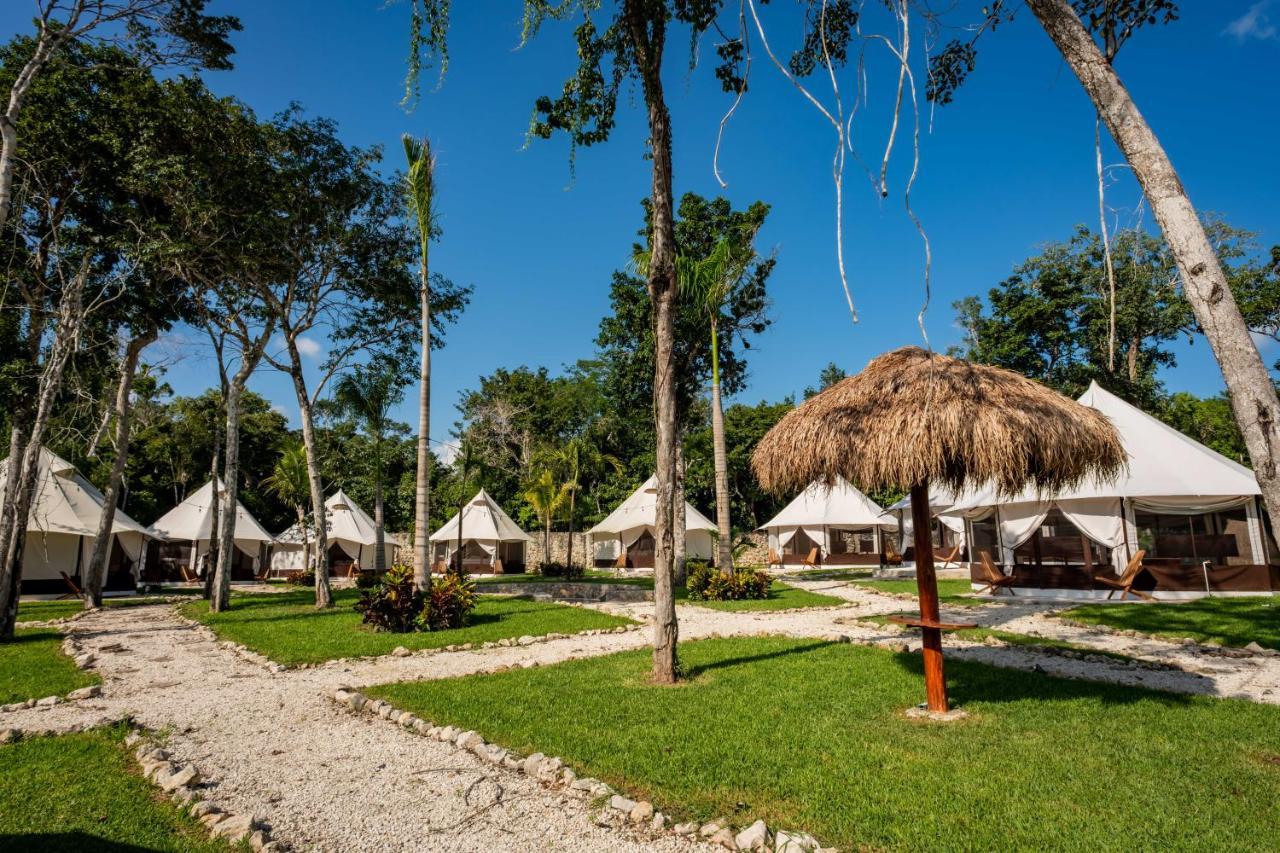Xakluum Eco Glampings Hotel Puerto Morelos Kültér fotó