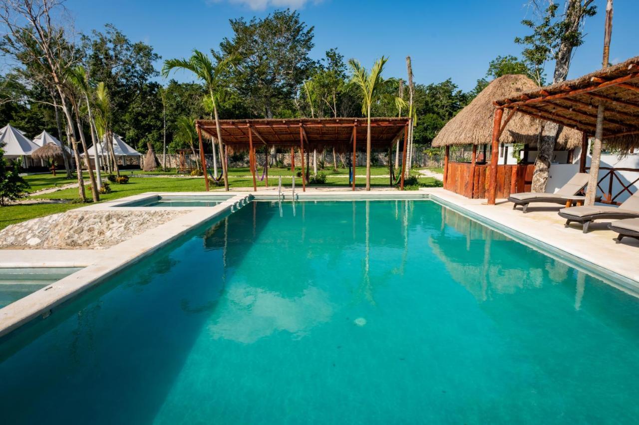 Xakluum Eco Glampings Hotel Puerto Morelos Kültér fotó