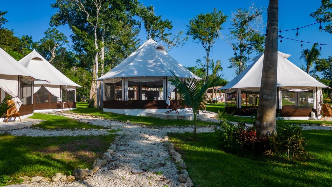 Xakluum Eco Glampings Hotel Puerto Morelos Kültér fotó