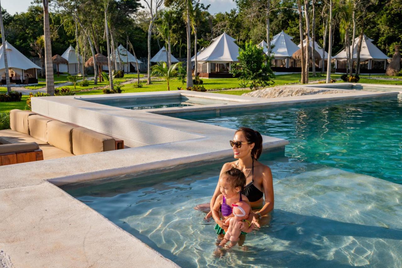 Xakluum Eco Glampings Hotel Puerto Morelos Kültér fotó
