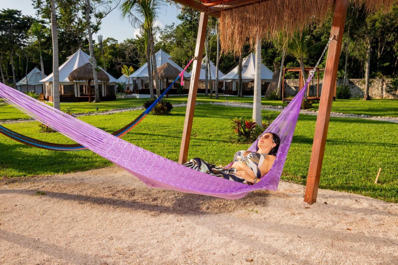 Xakluum Eco Glampings Hotel Puerto Morelos Kültér fotó