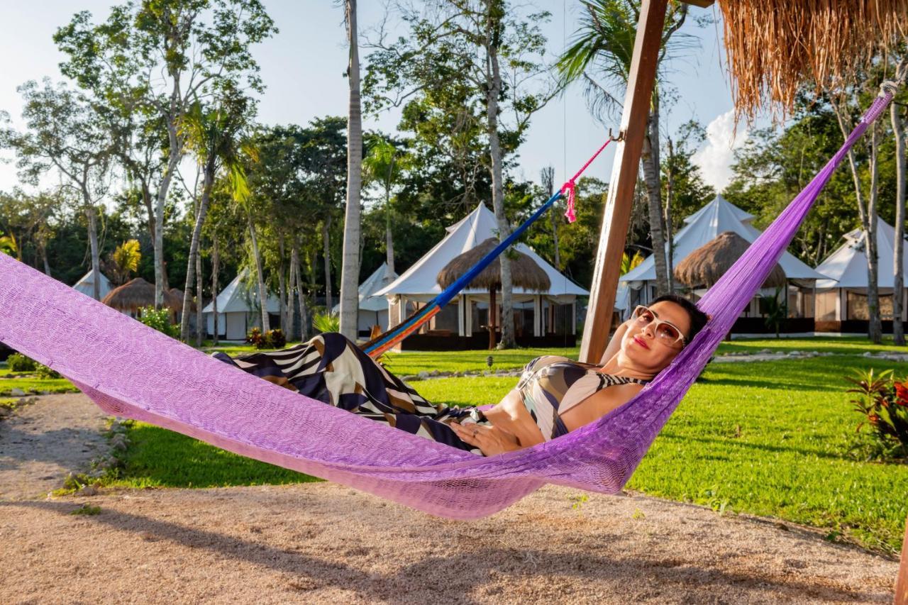 Xakluum Eco Glampings Hotel Puerto Morelos Kültér fotó