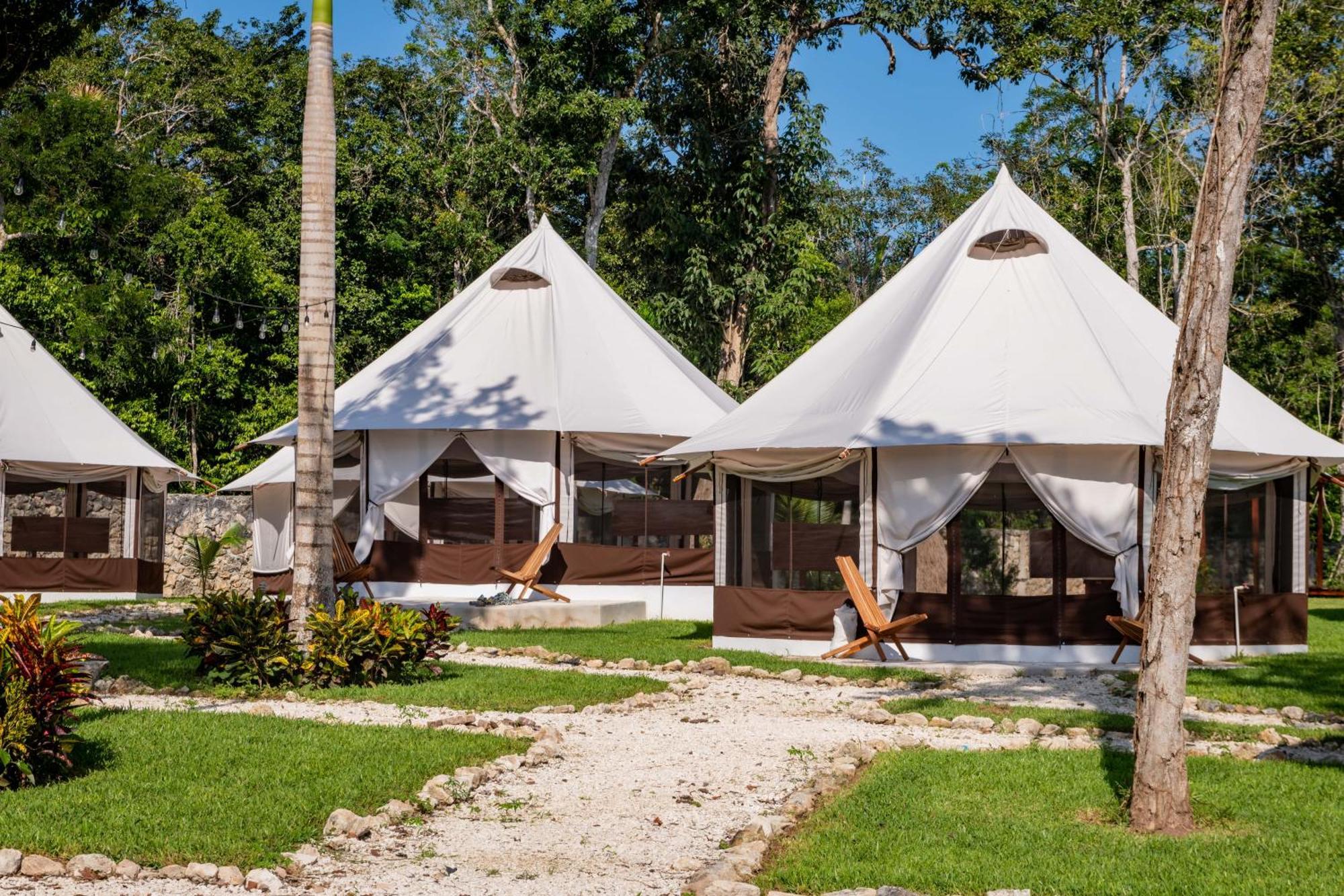 Xakluum Eco Glampings Hotel Puerto Morelos Kültér fotó